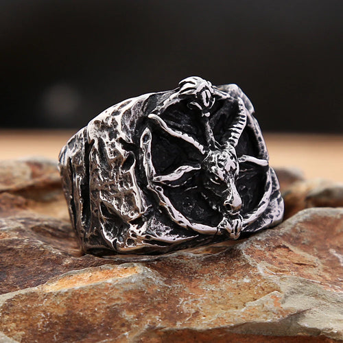 Satan gothic Ring
