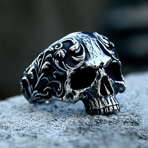 Thornmark Skull Ring