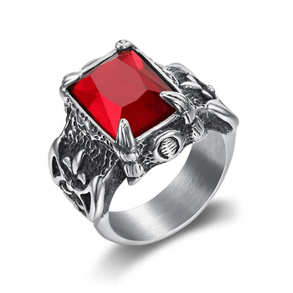 Vesper Claw gothic ring