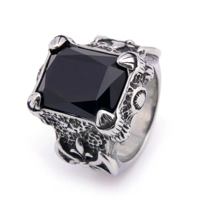 Vesper Claw gothic ring