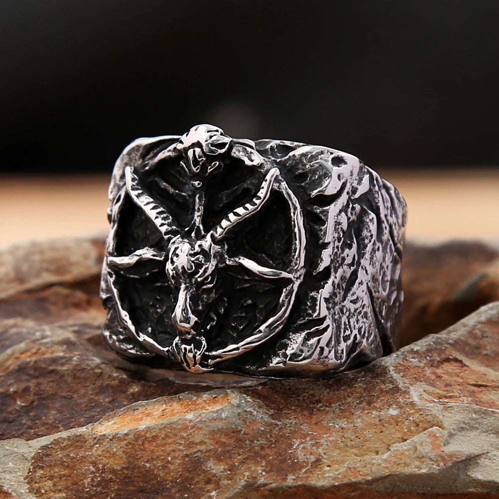 Satan gothic Ring