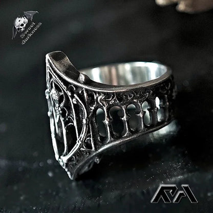 Cathedra Noir Adjustable ring