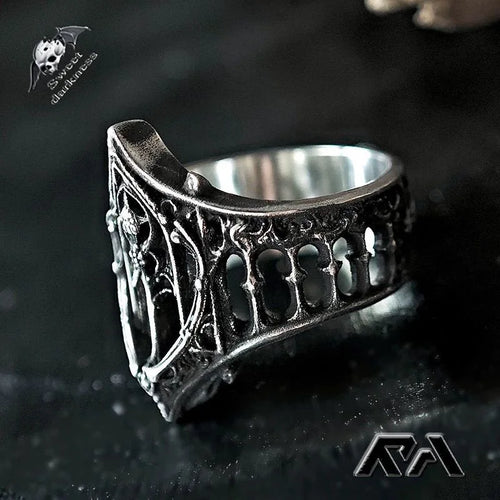Cathedra Noir Adjustable ring