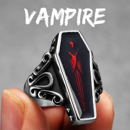 Sanguis Coffin Rings