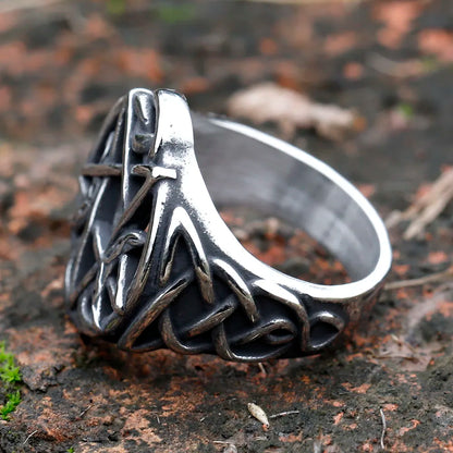 Veilbound pentagram Ring