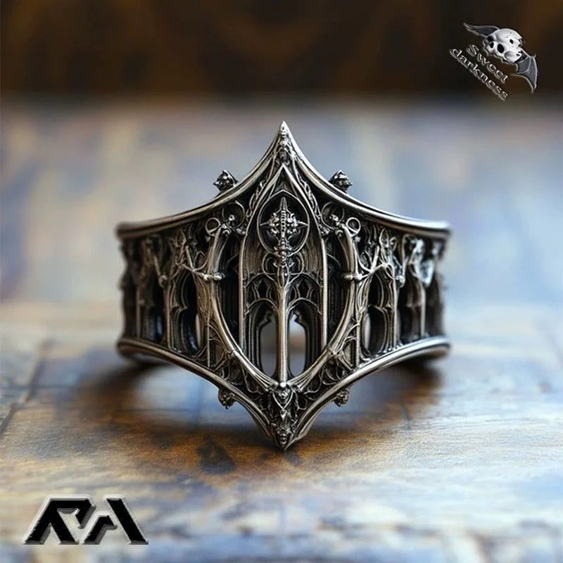 Cathedra Noir Adjustable ring
