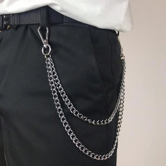 silver jeans chain