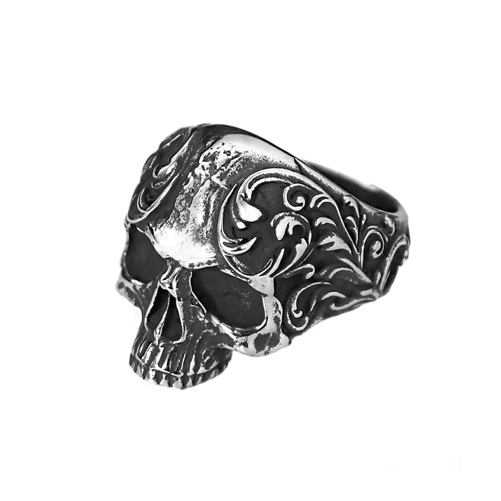 Thornmark Skull Ring